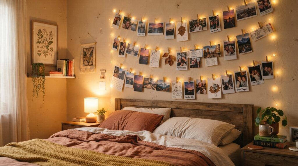 Fairy Lights Bedroom