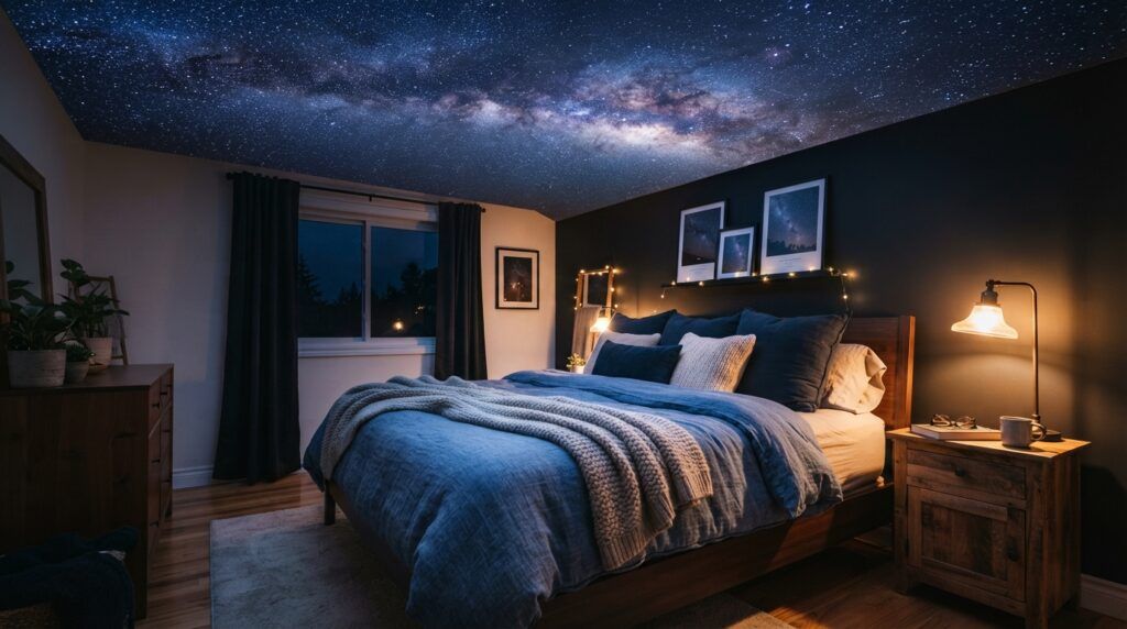 Star Projector Bedroom Ceiling Ideas
