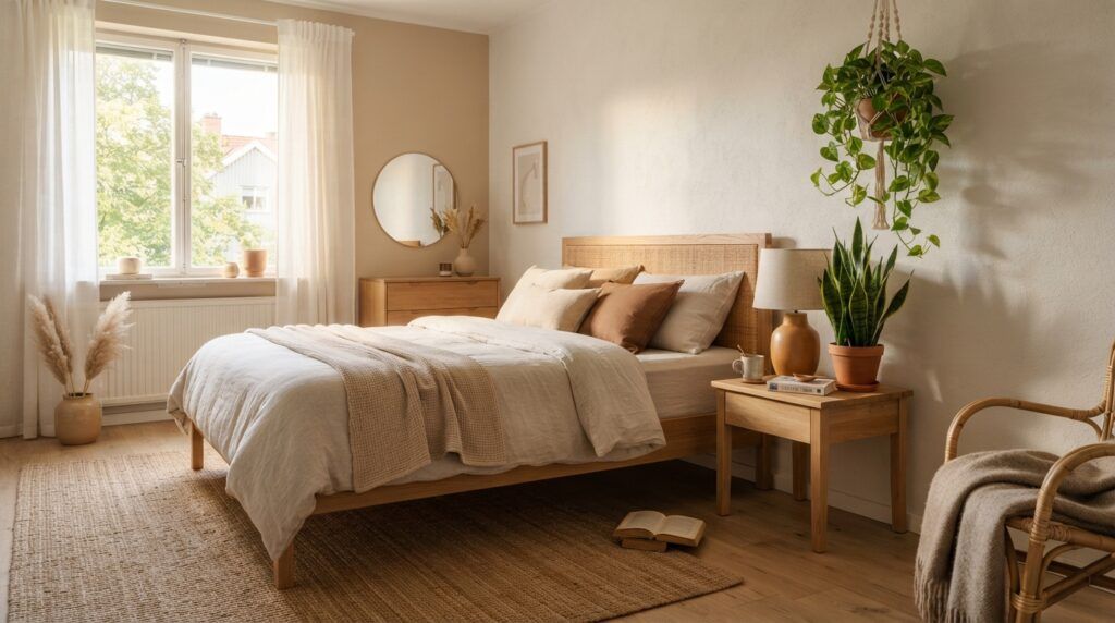 Warm Aesthetic Cozy Bedroom