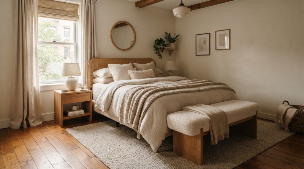 Warm Aesthetic Cozy Bedroom