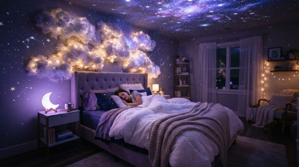 Star Projector Bedroom Ceiling Ideas
