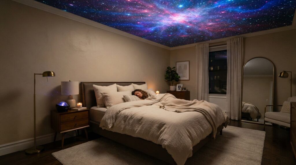 Star Projector Bedroom Ceiling Ideas