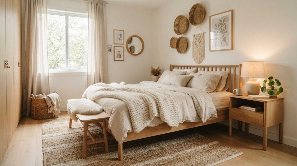 Warm Aesthetic Cozy Bedroom