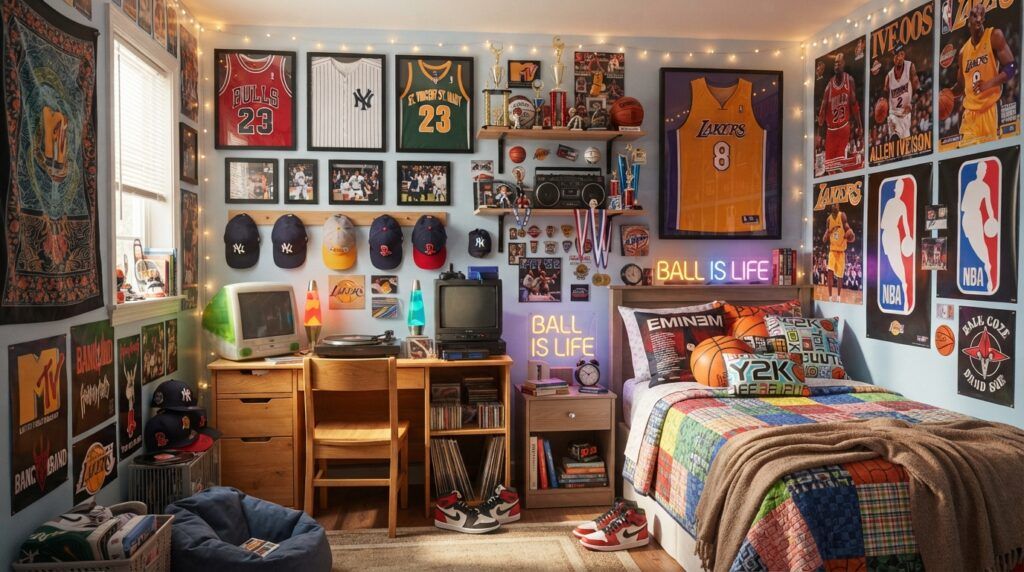 2000s teen bedroom boy