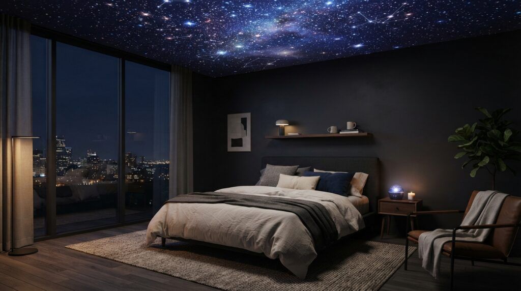 Star Projector Bedroom Ceiling Ideas