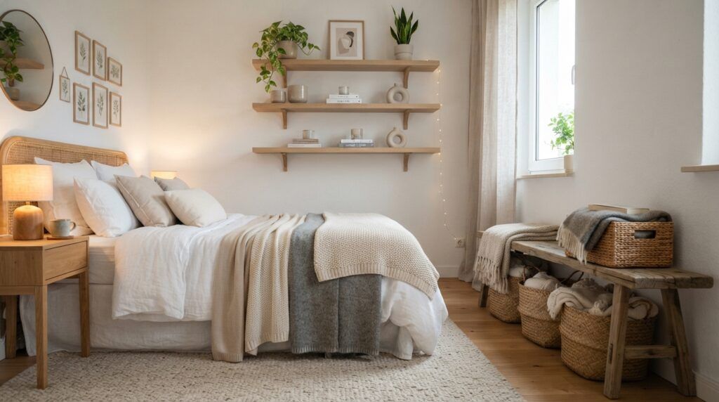 Warm Aesthetic Cozy Bedroom