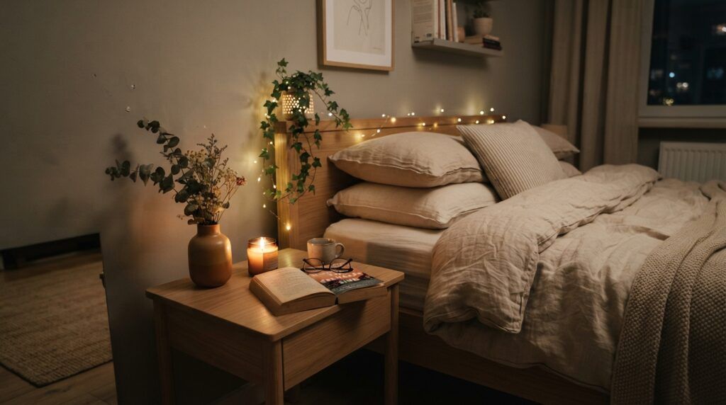 Fairy Lights Bedroom
