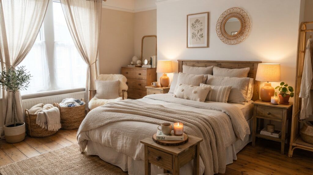 Warm Aesthetic Cozy Bedroom