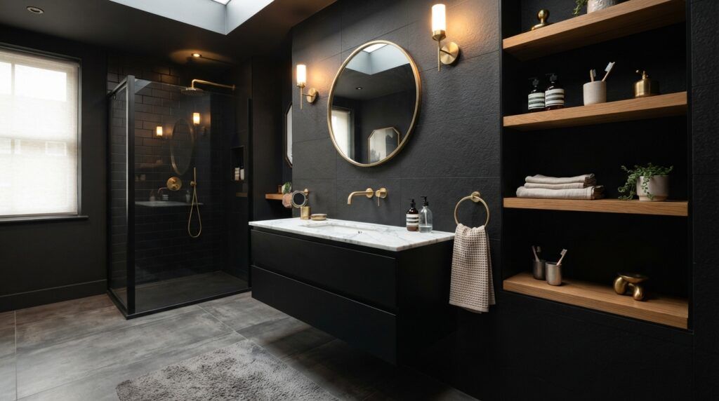 Moody Bathroom Decor Ideas