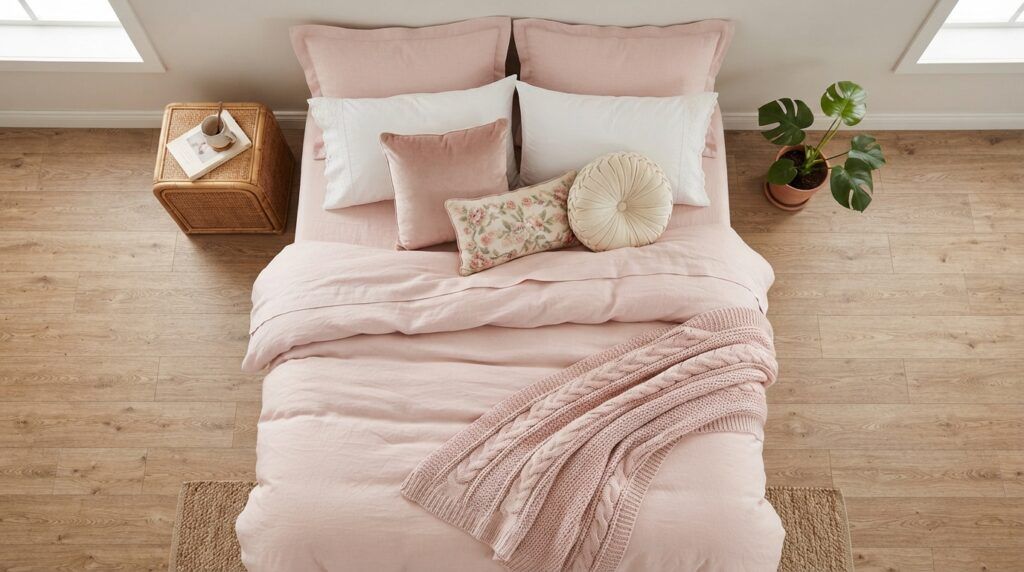 Pink Dorm Bedding Ideas
