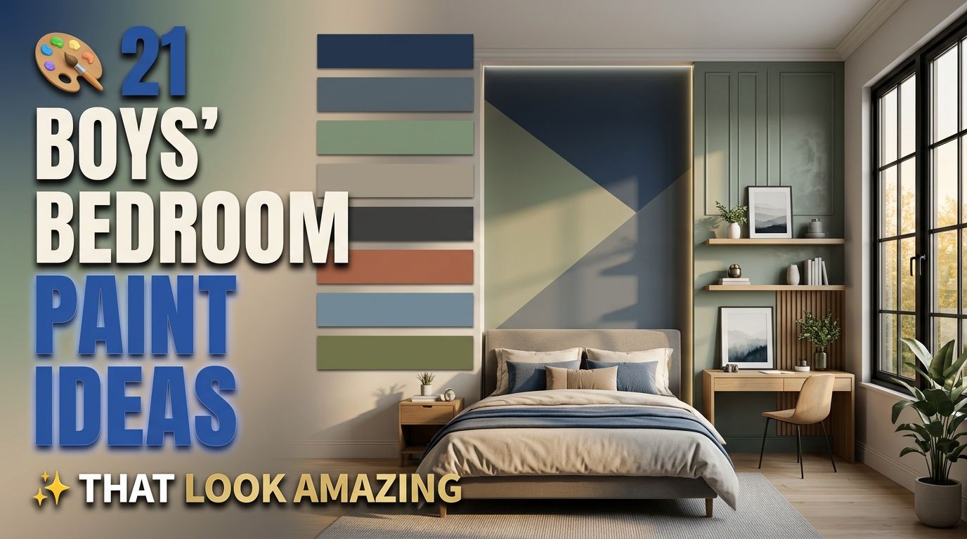 You are currently viewing 21 Boys Bedroom Paint Ideas That Make Any Room Look Amazing