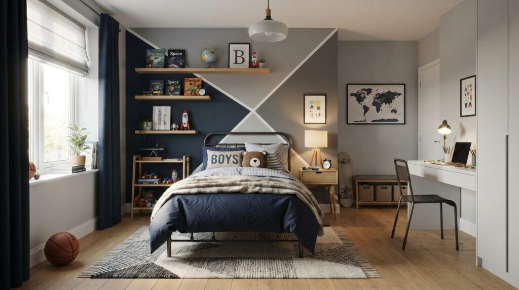 Boys Bedroom Paint Idea