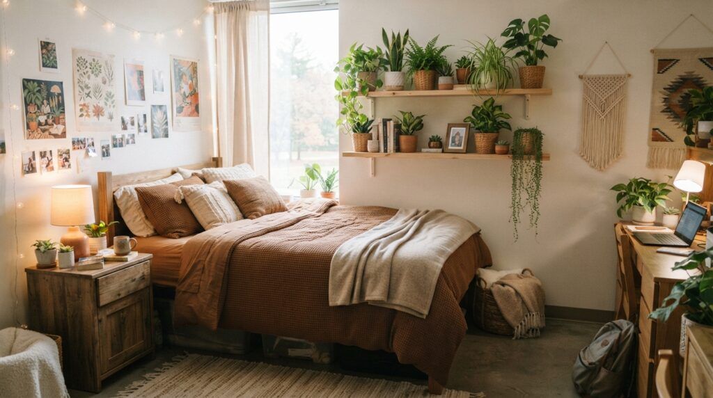Brown Dorm Bedding