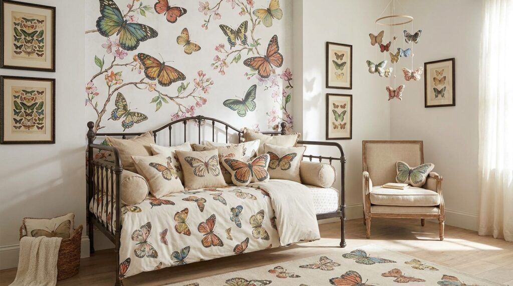 room Decorate With Butterfly Accessories
