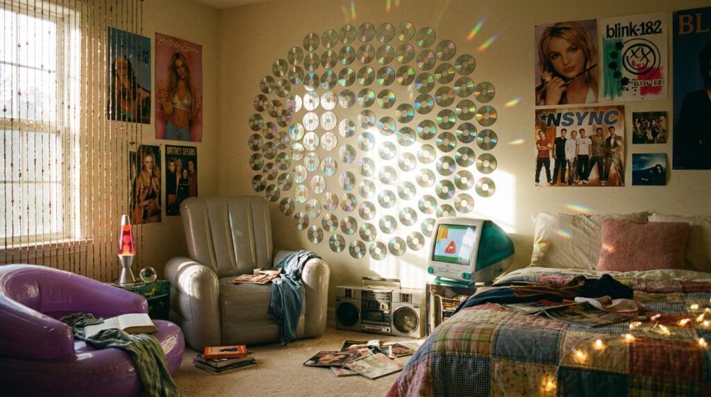 2000s teen girl bedroom
