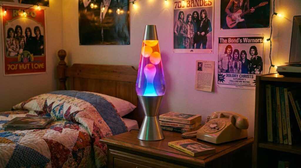 2000s teen decor lava lamp