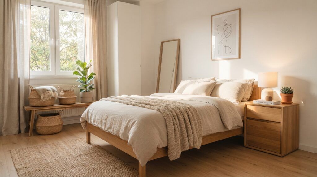 Warm Aesthetic Cozy Bedroom