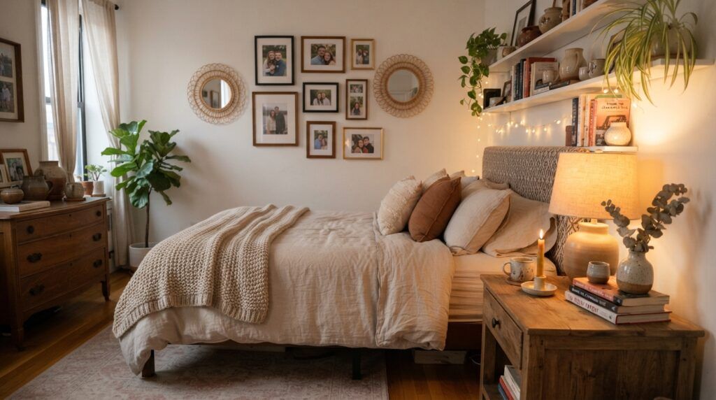 Warm Aesthetic Cozy Bedroom