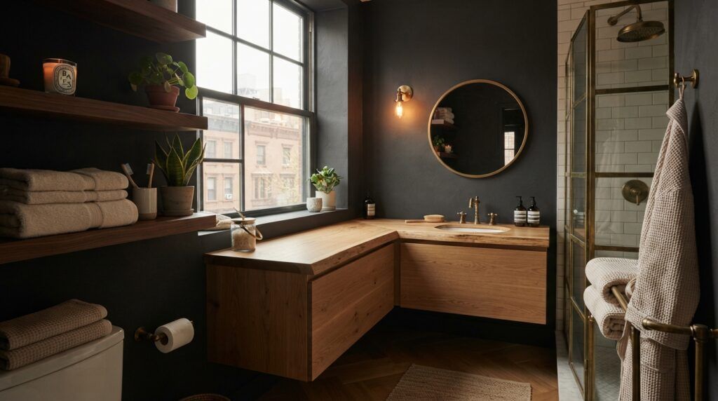 Moody Bathroom Inspiration