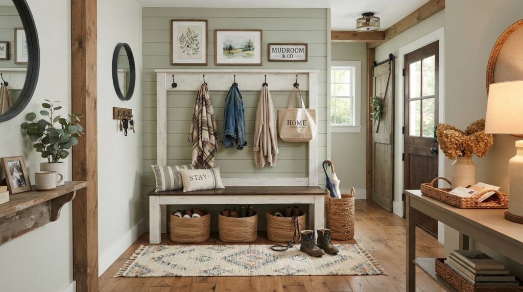 Small Mudroom Entryway Ideas