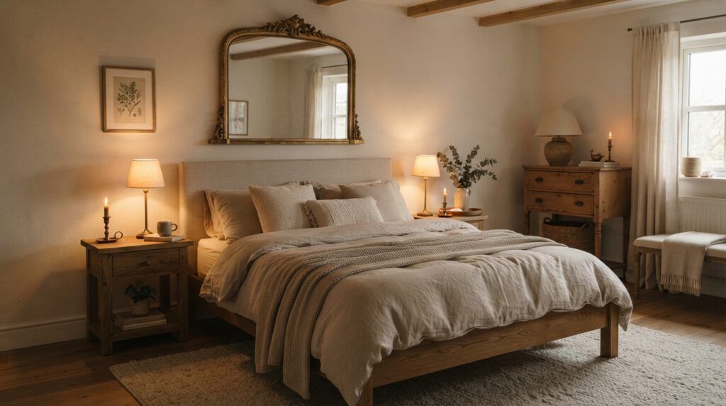 Warm Aesthetic Cozy Bedroom