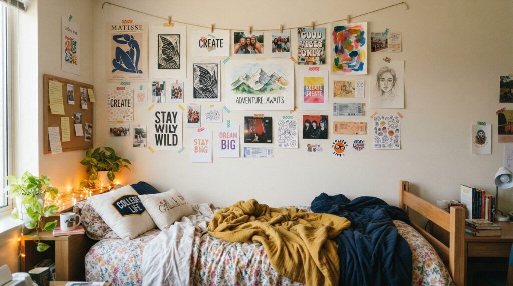 Dorm Gallery Wall Ideas