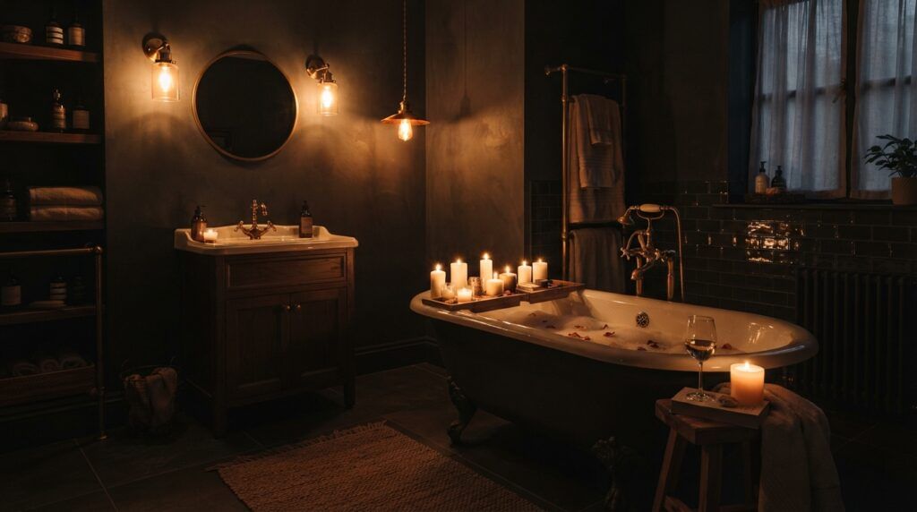 Moody Bathroom Inspiration