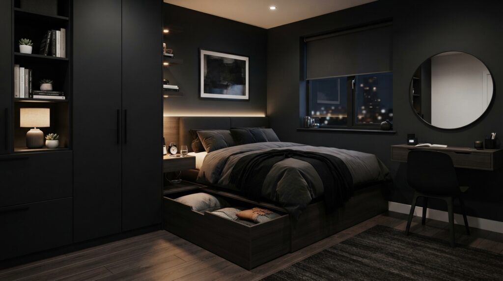 Dark Bedroom Aesthetic Ideas