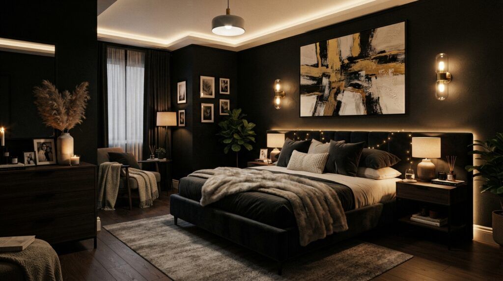 Dark Bedroom Aesthetic Ideas