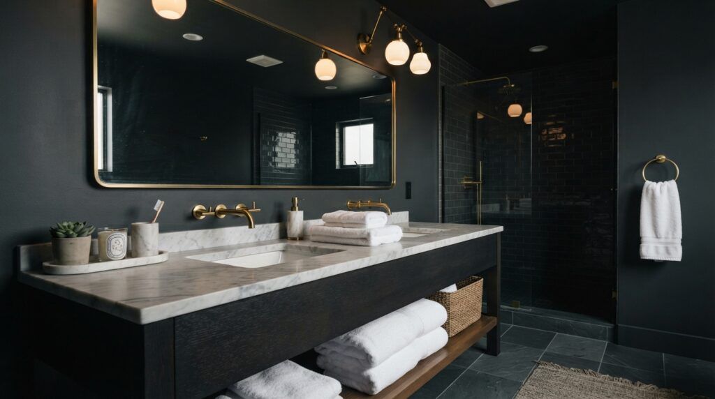 Moody Bathroom Inspiration