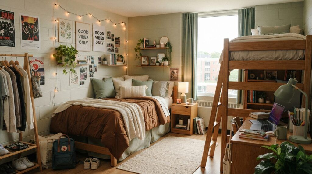 Brown Dorm Bedding