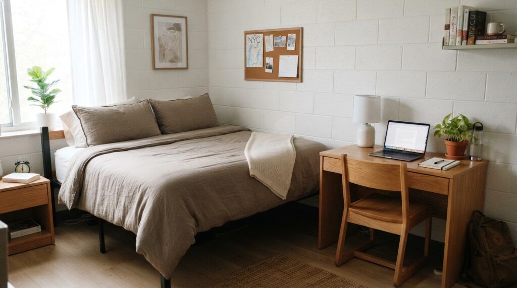 Brown Dorm Bedding