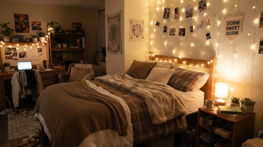 Brown Dorm Bedding