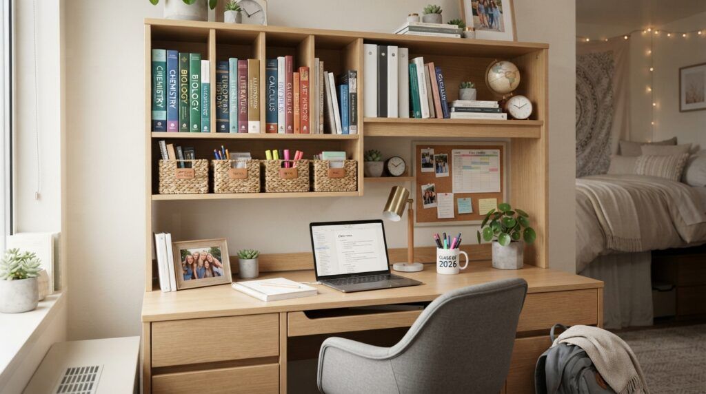 Dorm Desk Hutch Ideas