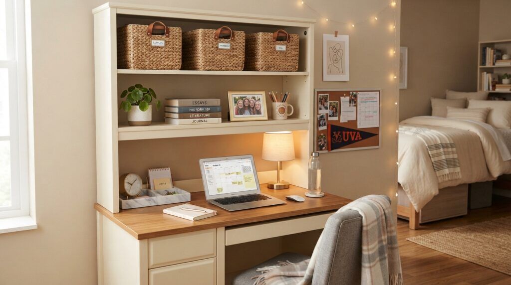 Dorm Desk Hutch Ideas