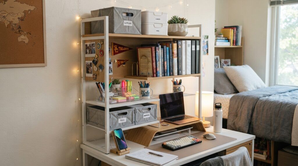 Dorm Desk Hutch Ideas