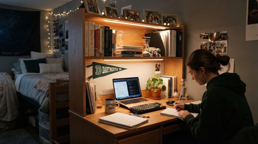 Dorm Desk Hutch Ideas
