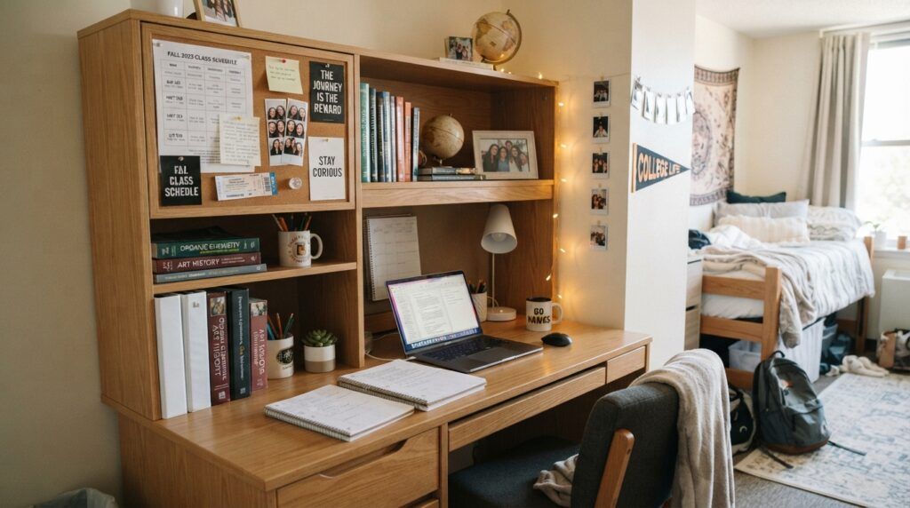 Dorm Desk Hutch Ideas
