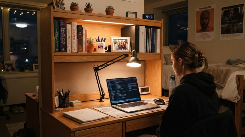 Dorm Desk Hutch Ideas