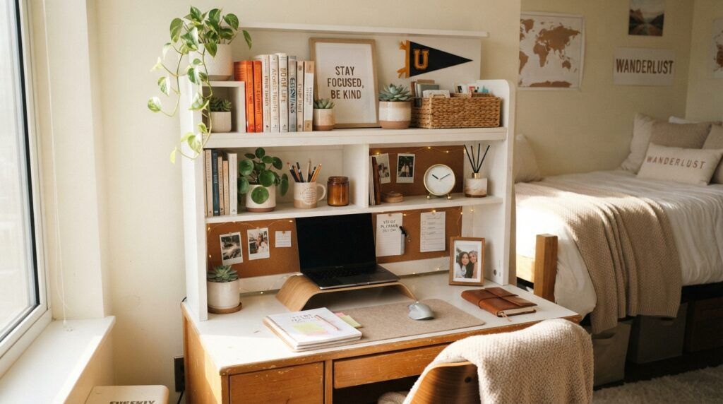 Dorm Desk Hutch Ideas