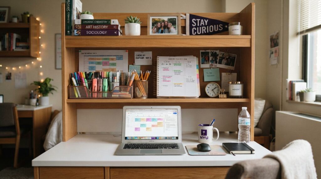 Dorm Desk Hutch Ideas