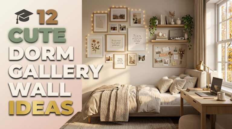 Read more about the article 12 Cute Dorm Gallery Wall Ideas That Feel Like Home