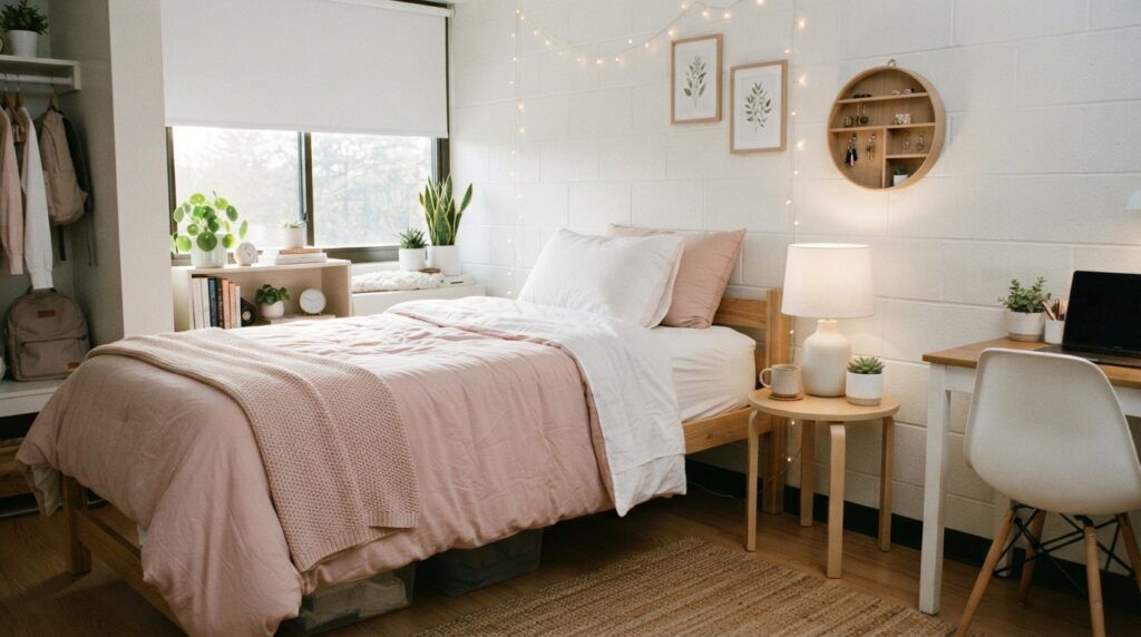 Pink Dorm Bedding Ideas