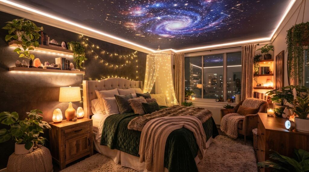 Star Projector Bedroom Ceiling Ideas