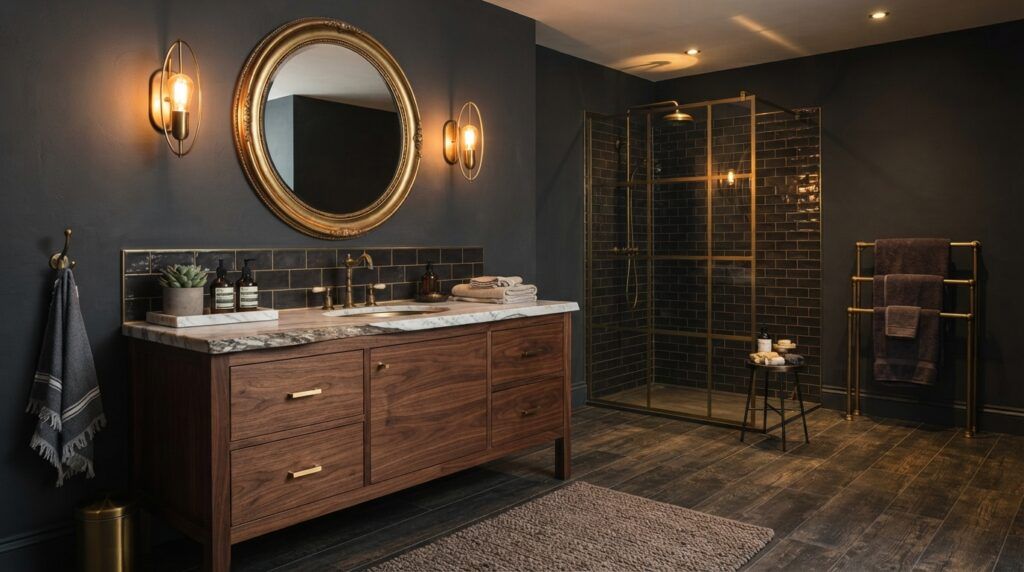 Moody Bathroom Decor Ideas