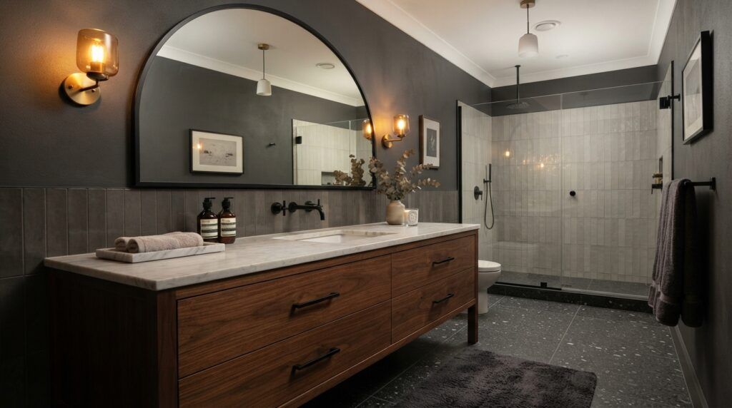 Moody Bathroom Decor Ideas