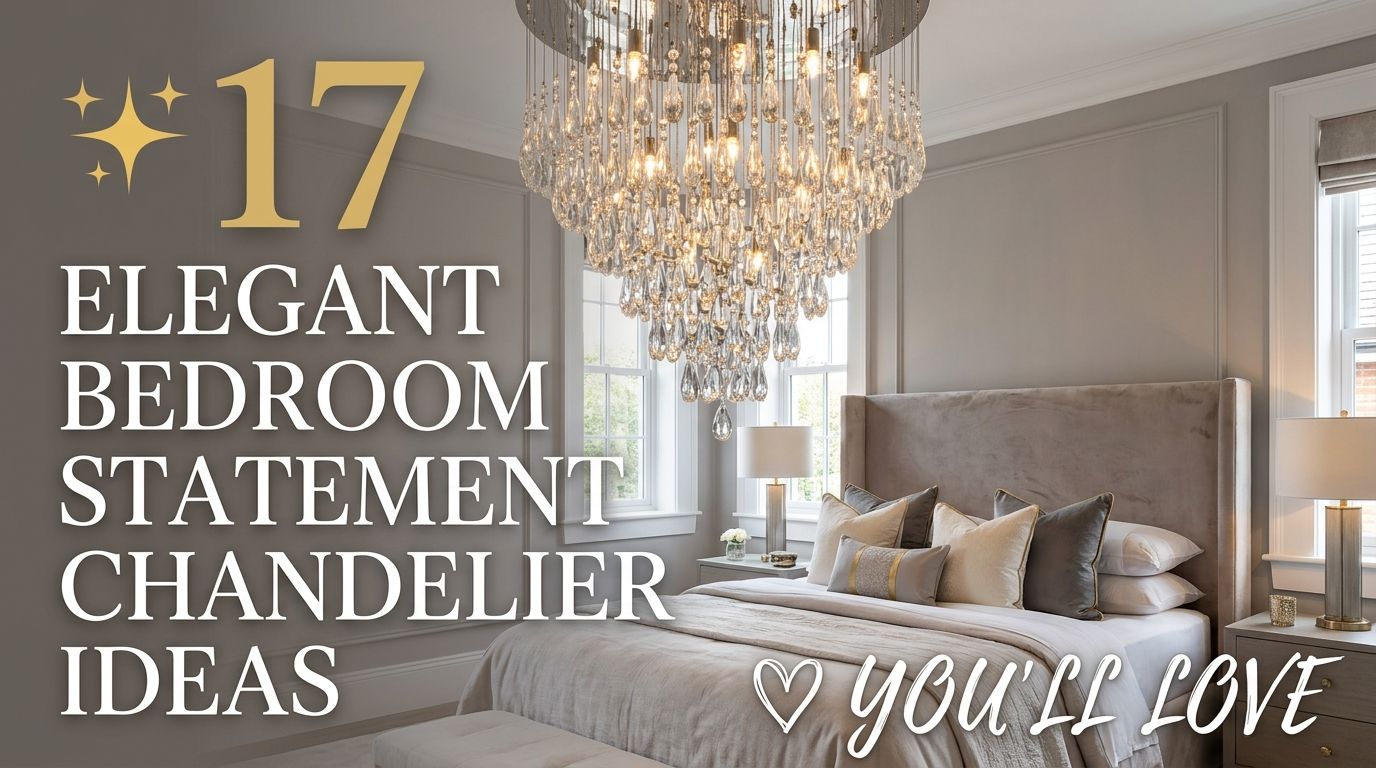 You are currently viewing 17 Elegant Bedroom with Statement Chandelier Ideas You’ll Love
