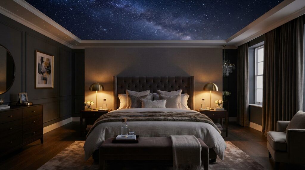 Star Projector Bedroom Ceiling Ideas