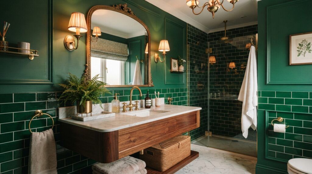Emerald Green Bathroom Ideas