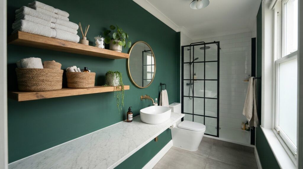 Emerald Green Bathroom Ideas